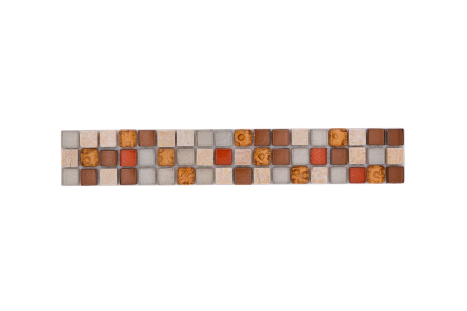 Mosaik Bordüren aus Glas, Naturstein oder Keramik