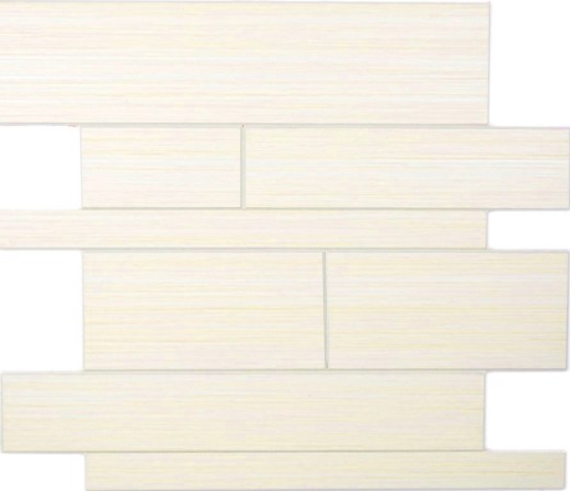 Wandpaneele selbstklebend Holzoptik Wood White Küchenrückwand Fliesenspiegel - MOS200-53WWL_f