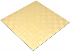 Mosaikfliese Selbstklebende Mosaike metall gold Küche Wand Bad MOS200-4G25