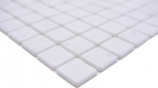 Carreau de mosaïque Mosaïque de piscine blanc antislip antidérapant MOS220-VP100PAT