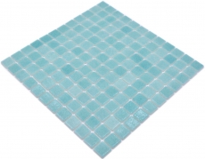 Mosaikfliese Poolmosaik Schwimmbadmosaik türkis grün antislip rutschsicher MOS220-503T
