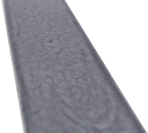 Wand Fliese Vintage Keramik grau glänzend Küchenrückwand WC MOS24-MOT08