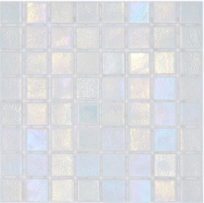Handmuster Schwimmbadmosaik Poolmosaik Glasmosaik cream irisierend mehrfarbig glänzend Wand Boden Küche Bad Dusche MOS220-P55384_m