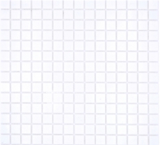 Glasmosaik Mosaikfliese Super Weiss Poolmosaik Schwimmbad - MOS200-A01