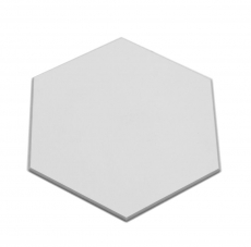 Selbstklebende Hexagon Vinyl Mosaikfliese weiss MOS200-S01