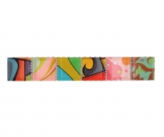 Mosaik Borde Bordüre bunt Pop UP ART Andy Warhole Style Retro Motiv Keramik MOS14BOR-1605