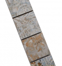 Mosaik Borde Bordüre Vintage Sand 47 mix hell MOS14BOR-47CS