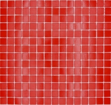 Glasmosaik Mosaikfliese rot glänzend Pooloptik Mosaikfliese Küchenwand Fliesenspiegel Bad Duschwand MOS200-A96_f