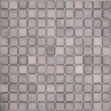 Keramik Mosaik Fliesen Jasba shabby brown matt Holzoptik Küchenwand Badezimmerfliese Duschwand / 10 Mosaikmatten
