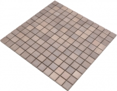 Jasba Senja Mosaico ceramico puro in gres rovere opaco effetto legno cucina bagno doccia MOSJB03 1 tappetino