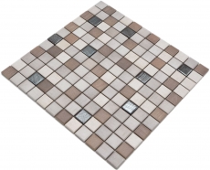 Jasba Senja Pure Mosaïque Céramique Grès cérame mélange de bois métallique mat aspect bois Cuisine Salle de bains Douche MOSJB06 1 tapis