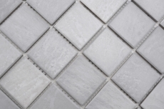 Piastrelle di mosaico ceramico Jasba rock grey matt stone effect parete della cucina piastrelle del bagno parete della doccia / 10 tappetini a mosaico