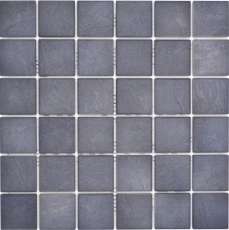 Ceramic mosaic tiles Jasba slate matt stone look kitchen wall bathroom tile shower wall / 10 mosaic mats