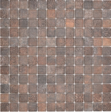 Jasba Ronda Mosaik Keramik Steinzeug rost-mix matt Rostoptik Küche Bad Dusche MOSJBR100 1 Matte