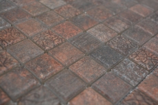 Jasba Ronda Mosaik Keramik Steinzeug rost-mix matt Rostoptik Küche Bad Dusche MOSJBR100 1 Matte