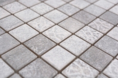 Jasba Ronda Mosaik Keramik Steinzeug zement-mix matt Zementoptik Küche Bad Dusche MOSJBR101 1 Matte