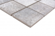 Jasba Ronda mosaic ceramic stoneware cement-mix matt cement look kitchen bathroom shower MOSJBR201 1 mat