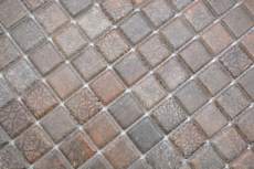 Piastrelle di ceramica per mosaico Jasba rust-mix matt rust-look parete cucina piastrelle bagno parete doccia / 10 tappetini per mosaico