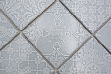 Jasba Clara Mosaik Keramik Steinzeug country green glänzend Retrooptik Küche Bad Dusche MOSJBC136 1 Matte