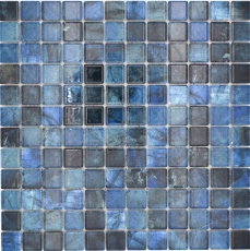 Jasba Agrob Buchtal Fresh Marble & More Mosaïque Céramique Grès labradorite bleu brillant Aspect mamelonné Cuisine Salle de bains Douche MOSJBMM20 1 tapis