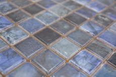 Jasba Agrob Buchtal Fresh Marble & More Mosaik Keramik Steinzeug labradorit blue glänzend Mamoroptik Küche Bad Dusche MOSJBMM20 1 Matte