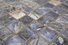 Jasba Agrob Buchtal Fresh Marble & More Mosaik Keramik Steinzeug illusion dark glänzend Mamoroptik Küche Bad Dusche MOSJBMM22 1 Matte