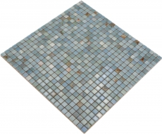 Ceramic mosaic tiles Jasba cielo glossy marble look kitchen wall bathroom tile shower wall / 10 mosaic mats