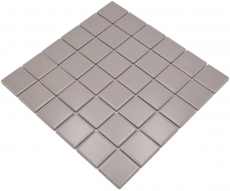 Mosaik Fliese Keramik schlamm matt Fliesenspiegel Küchenwand MOS14-2411