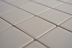 Mosaik Fliese Keramik schlamm matt Wandverblender Küche Bad MOS14-2411_f