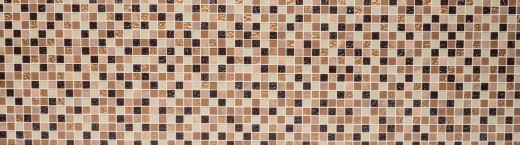 Mosaico di vetro in pietra naturale beige marrone crema ocra arancione - MOS92-1206