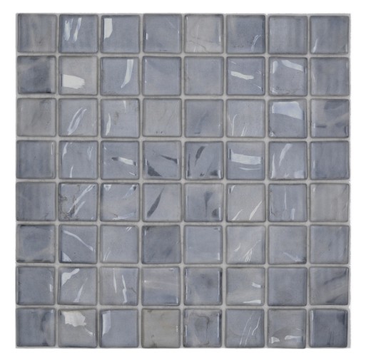 Schwimmbadmosaik Poolmosaik Glasmosaik Taubengrau Beigetöne mit Blaustich Wand Boden Küche Bad Dusche MOS220-71384U_f