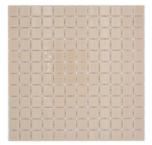 Handmuster Mosaikfliese Poolmosaik Schwimmbadmosaik Beige Cream Dusche Wand SPAIN - MOS220-25831U_m