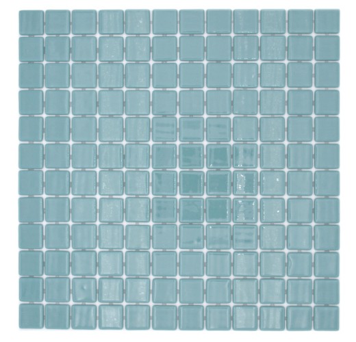 Handmuster Mosaikfliese Poolmosaik Schwimmbadmosaik Türkis Pastell grün Dusche Wand SPAIN - MOS220-25832U_m