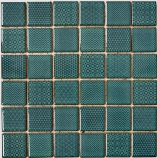 Keramik Mosaik Fliese türkis grün BAD Pool Fliesenspiegel Küchenrückwand MOS16-0602