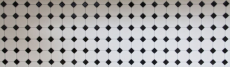 Octagonale Achteck Mosaik Fliese Keramik weiß matt schwarz glänzend Wandfliesen Badfliese MOS13-OctaG468