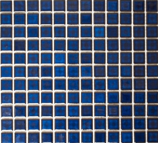 Handmuster Mosaikfliese Keramik KOBALTBLAU DUNKELBLAU Fliesenspiegel Küche Bad MOS18-0405_m