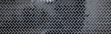 Fischgrät Mosaikfliese Keramik schwarz glänzend MOS24-CHB6BG