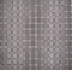 Mosaikfliese Keramik metall grau matt Küchenrückwand Spritzschutz MOS18D-0211_f