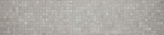 Marmor Mosaik Fliese Naturstein hellgrau Grau Streifenoptik Dusche Wand Boden - MOS42-0204