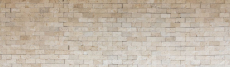 Mosaik Fliese Travertin Naturstein beige Brick Splitface Chiaro Travertin 3D MOS43-46248_f