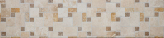 Mosaik Fliese Fliesenspiegel Travertin Naturstein beige braun Mini Pattern Travertin MOS43-1204_f