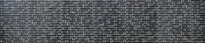Hand-painted mosaic tile Translucent composite glass mosaic Crystal Chic black MOS87-MV708_m