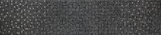 Glasmosaik Mosaikfliese schwarz silber Edelstahl Bruchglas Fliesenspiegel Spritzschutz Küchenrückwand - MOS92-1099