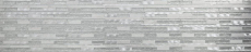 Handmuster Mosaikfliese Fliesenspiegel Transluzent Aluminium weiß silber schwarz Verbund Glasmosaik Crystal Stein Alu weiß silber MOS49-GV64_m