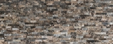 Verblender 3D-Effekt Marmor Paneele Naturstein Wandverkleidung selbstklebend DIY MOS200-0113