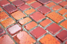 Trasparente cristallo mosaico vetro mosaico rosso muro piastrelle backsplash cucina bagno_f | 10 mosaico tappetini