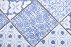 Keramik Mosaik COOL blau Mosaikfliesen Wand Fliesenspiegel Küche Bad MOS22B-CB04_f