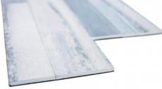 Wandverblender Vinyl Steinoptik grau selbstklebend Rückwand Wandpaneel Küche Fliesenspiegel MOS200-W2203_f