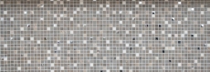 Handmuster Mosaikfliese Transluzent Stein weiß SILK BAD WC Küche WAND MOS91-0214_m