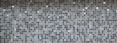 Piastrella di mosaico dipinta a mano pietra traslucida nera NERO BAD WC cucina MOS91-0334_m